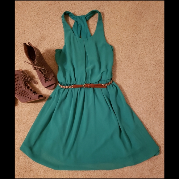 by & by Dresses & Skirts - Razorback Belted Sundress